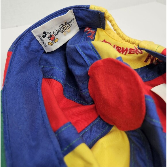 Disney Mickey Mouse Vintage Baseball Cap w Propeller Theme Park 90's Rare - Picture 7 of 9